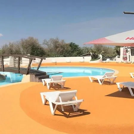 Campingplads Mobil-home Avec Terrasse - 8 Pers. - Api-1-52-2177 *